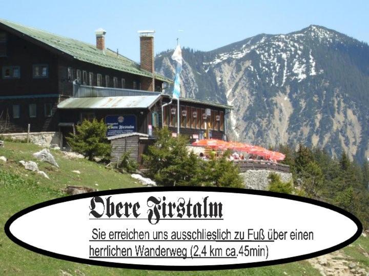 Berggasthof Obere Firstalm Schliersee Eksteriør bilde